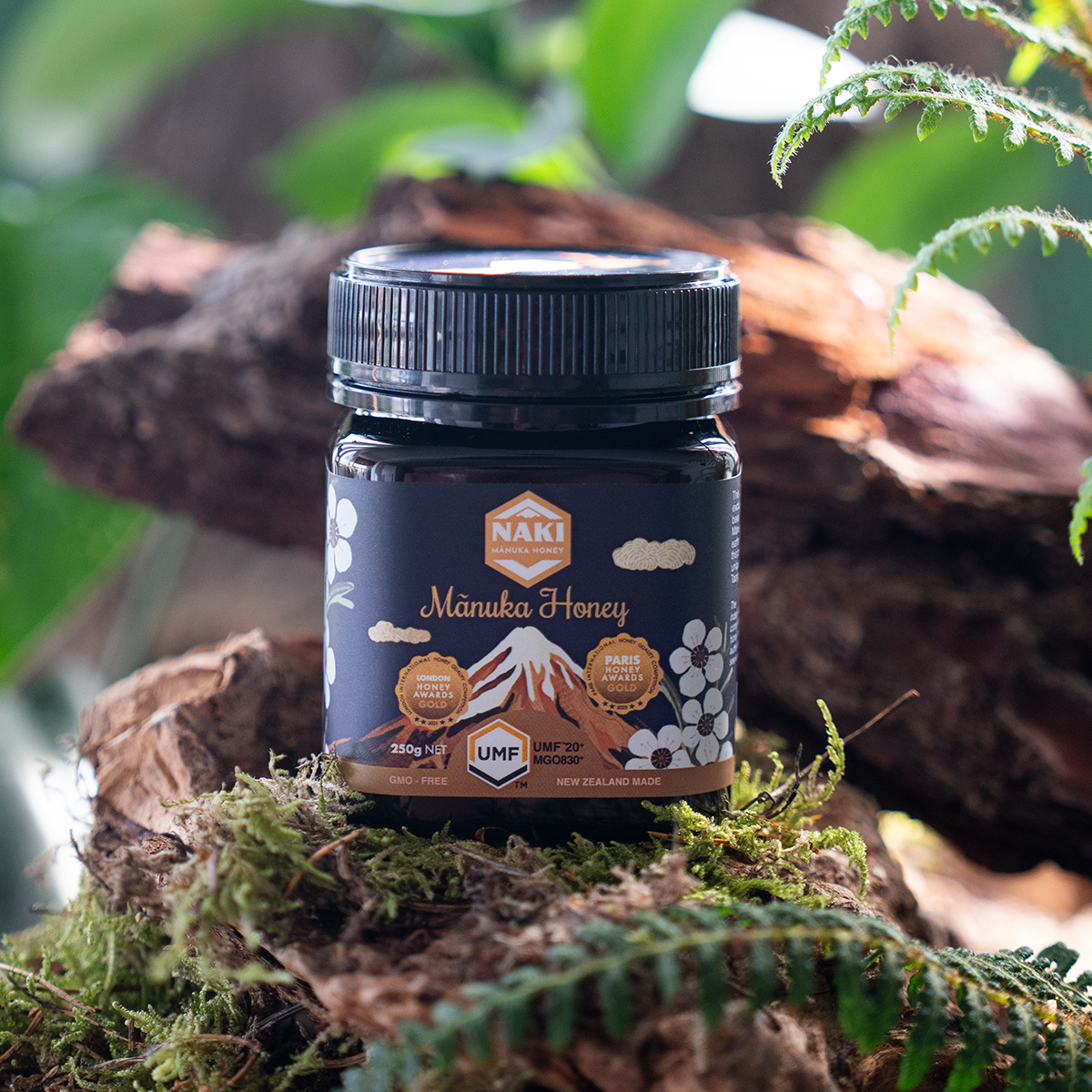 Naki UMF20+ Mānuka Honey